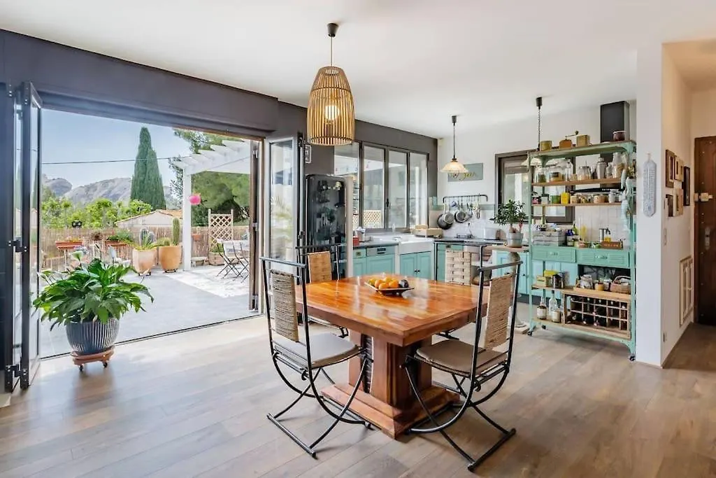 Villa Magali Grande Terrasse Vue Mer, Jardin, Proche Port La Ciotat 0*,  Francie